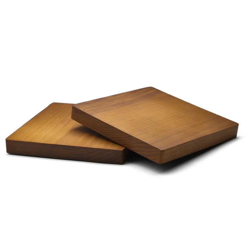 Solid Wood Ring Display Tray Wooden Jewelry Tray Microfiber Ring Tray