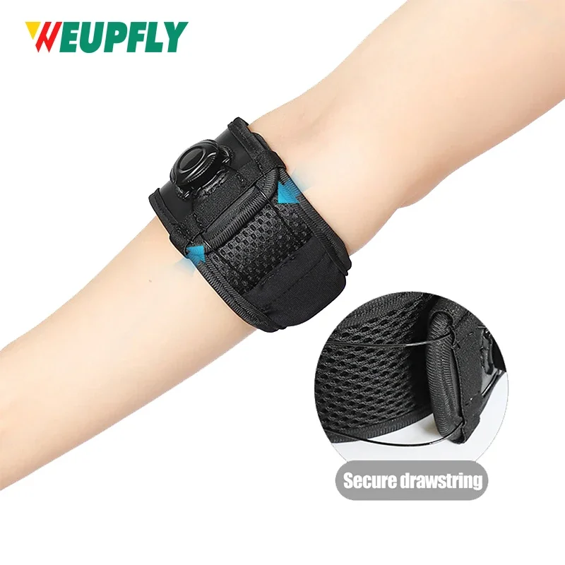 1PCS Adjustable Knob Tennis Elbow Brace Strap for Men & Women, Golfers Elbow Brace, Arm Forearm Brace Bands, Elbow Pads Support