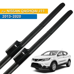 Erick's Wiper LHD Front Wiper Blades For Nissan Qashqai J11 2013 - 2020 Windshield Windscreen Clean Window Rain Brushes 26
