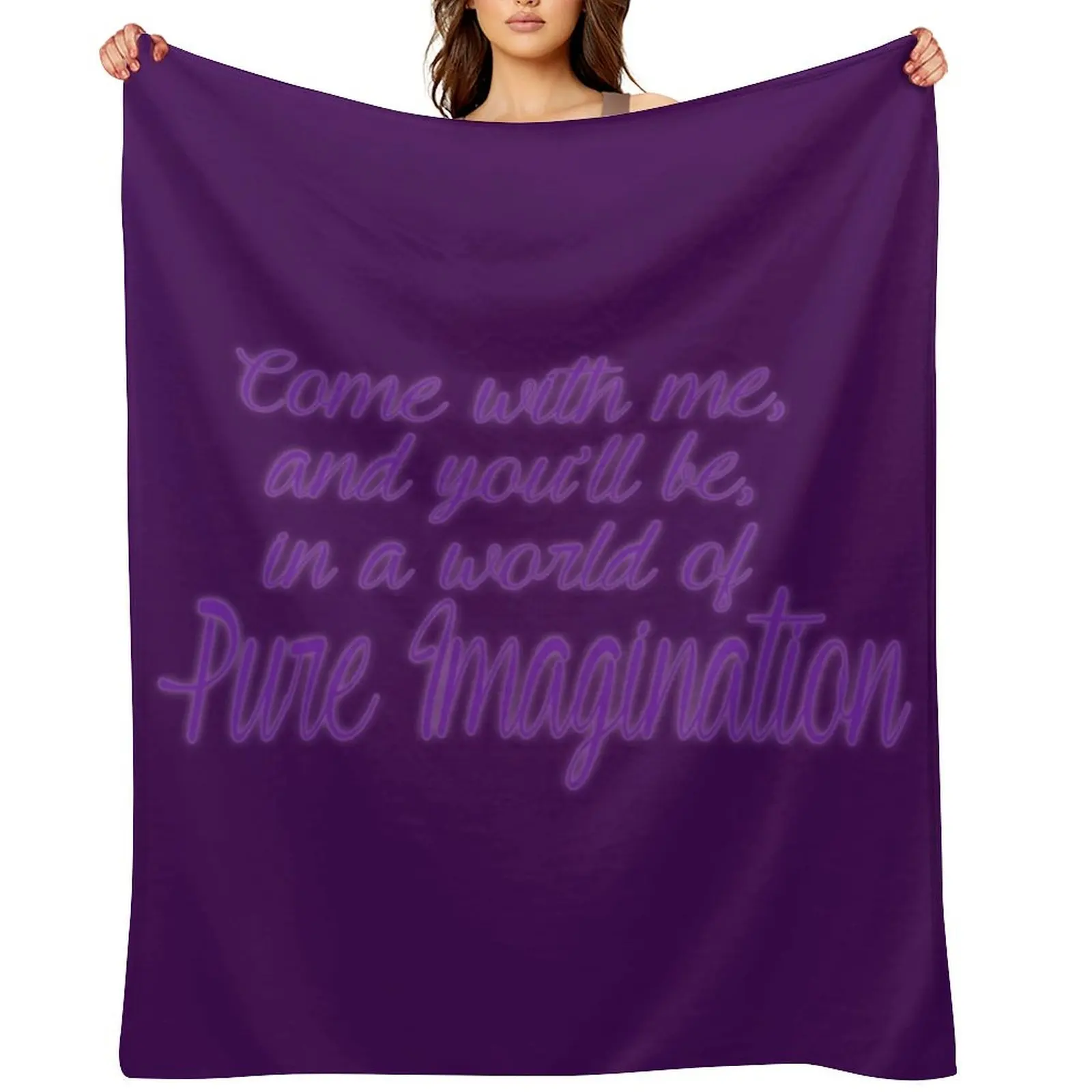 Pure Imagination \t Throw Blanket Single Sofa Quilt Soft Big for winter Blankets