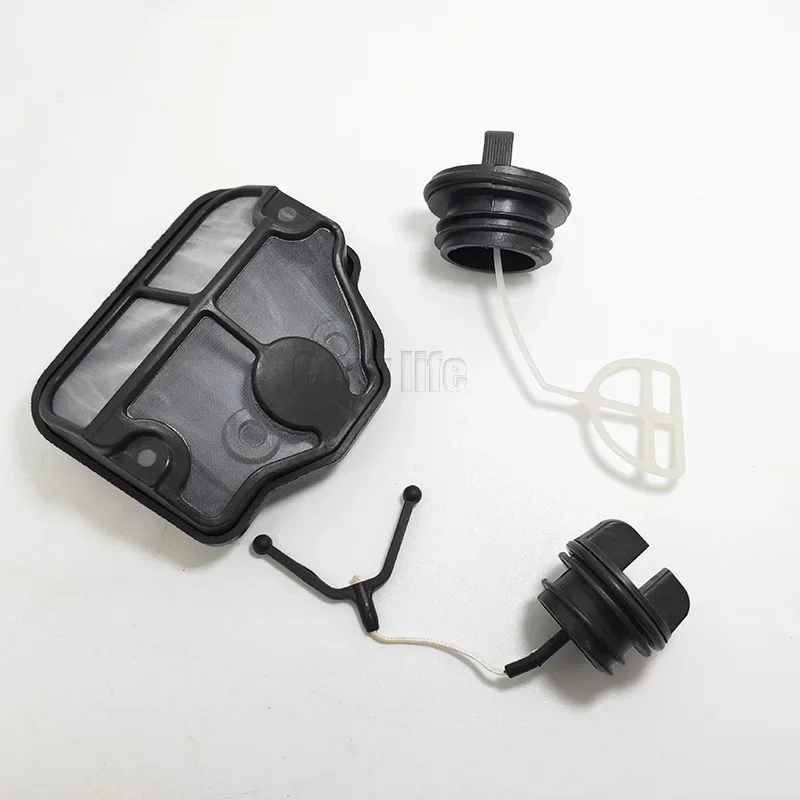 Kit de filtro de ar para tampa de óleo de combustível de gás para Husqvarna 36 41 136 137 141 142 Motosserra Equipamentos elétricos Peças de ferramentas