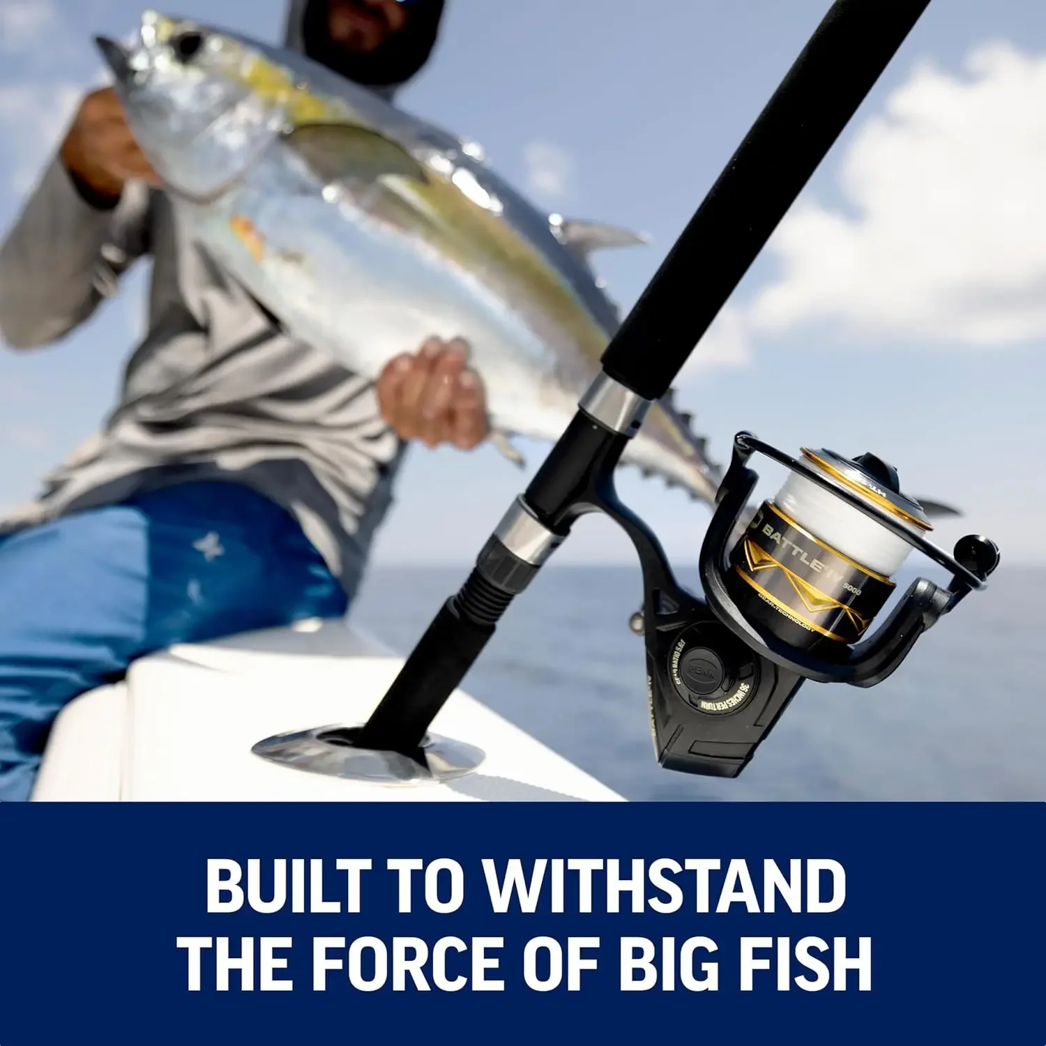 

[Discounted Price, Hot Sale!]Battle IV Spinning Fishing Reel