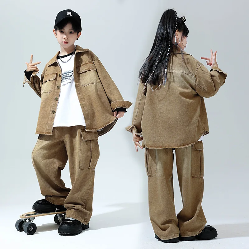 children's-street-dance-costumes-hip-hop-street-performance-sets-girls'-jazz-dance-runway-fashion-shows
