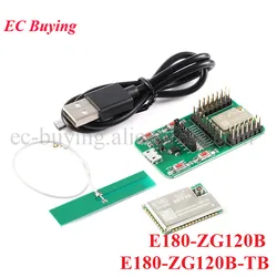 EFR32 Zigbee 3.0 Wireless Module SoC 2.4GHz Long Range Network Data Transceiver Touch Link Smart Home E180-ZG120B E180-ZG120B-TB