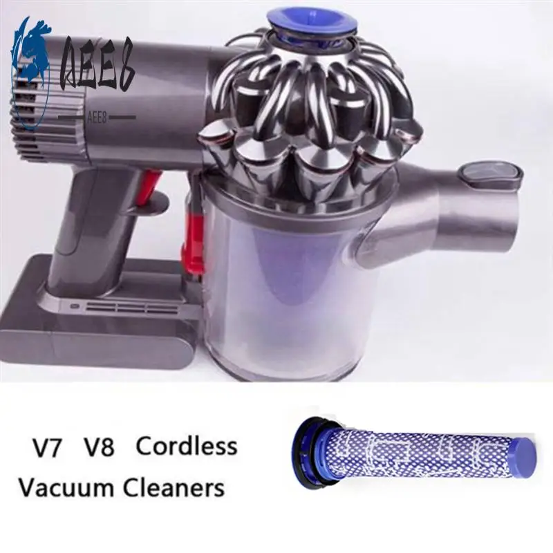 

AEE8-1Set Replacement Parts Accessories For Dyson V7 V8 Vacuum Cleaner Electric Floor Brush Head+Front And Rear Filter Accessori