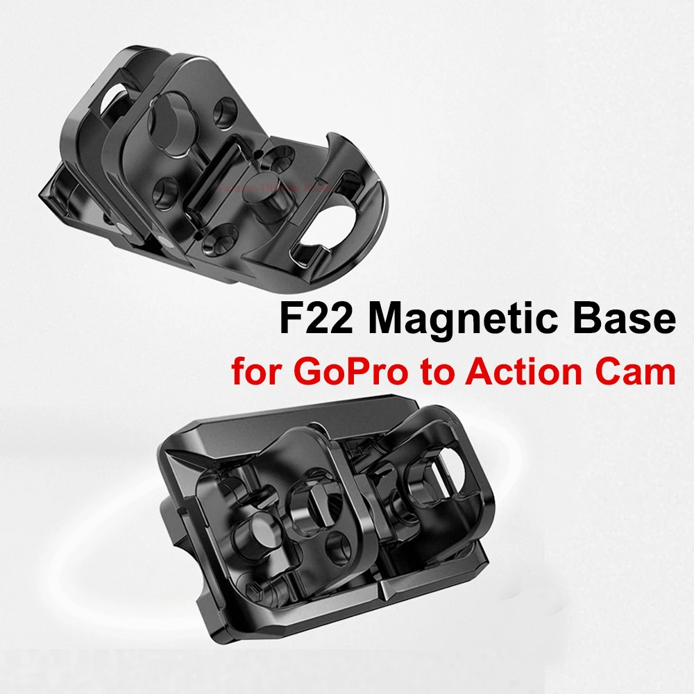 

FALCAM F22 Quick Release Magnetic Suction Base Plate for GoPro Action Camera to DJI Osmo Action 3 Camera Photography Accessory