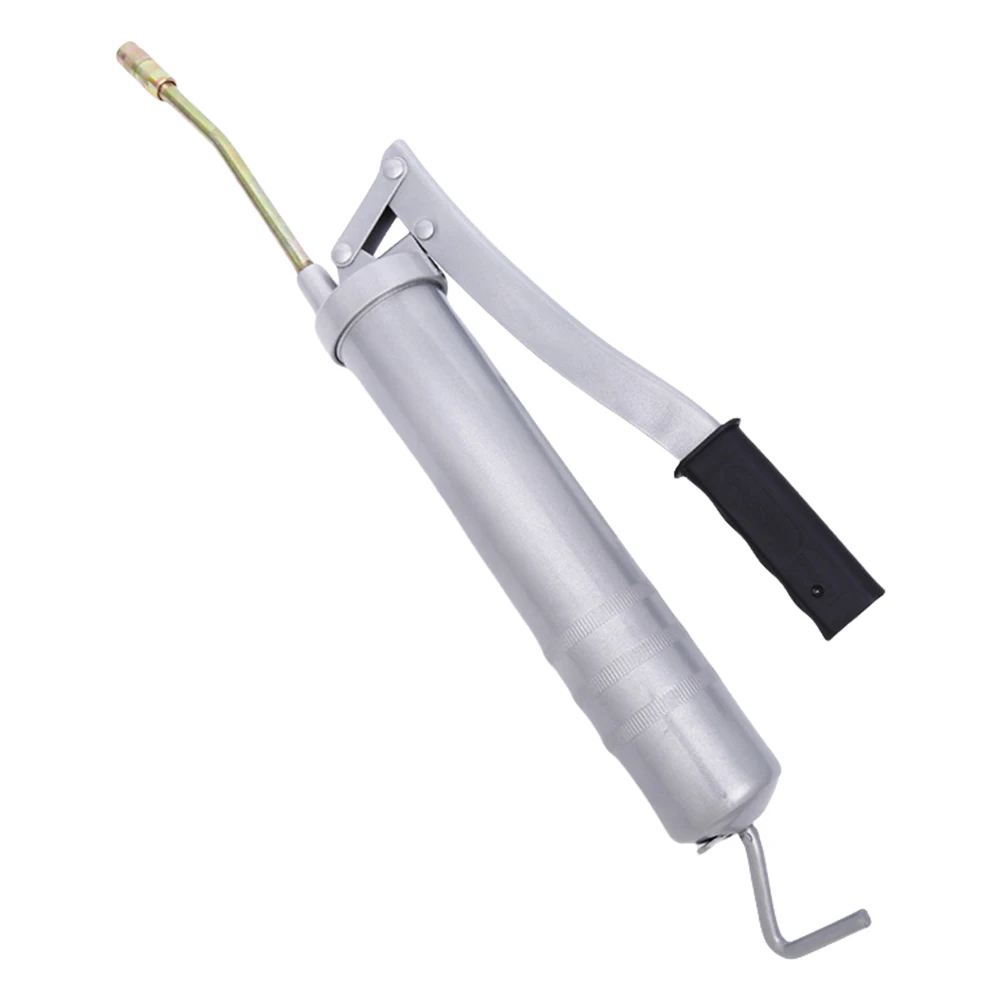 手動圧力グリースガン,500cc,頑丈,手動オイルガン,車両修理ツール
