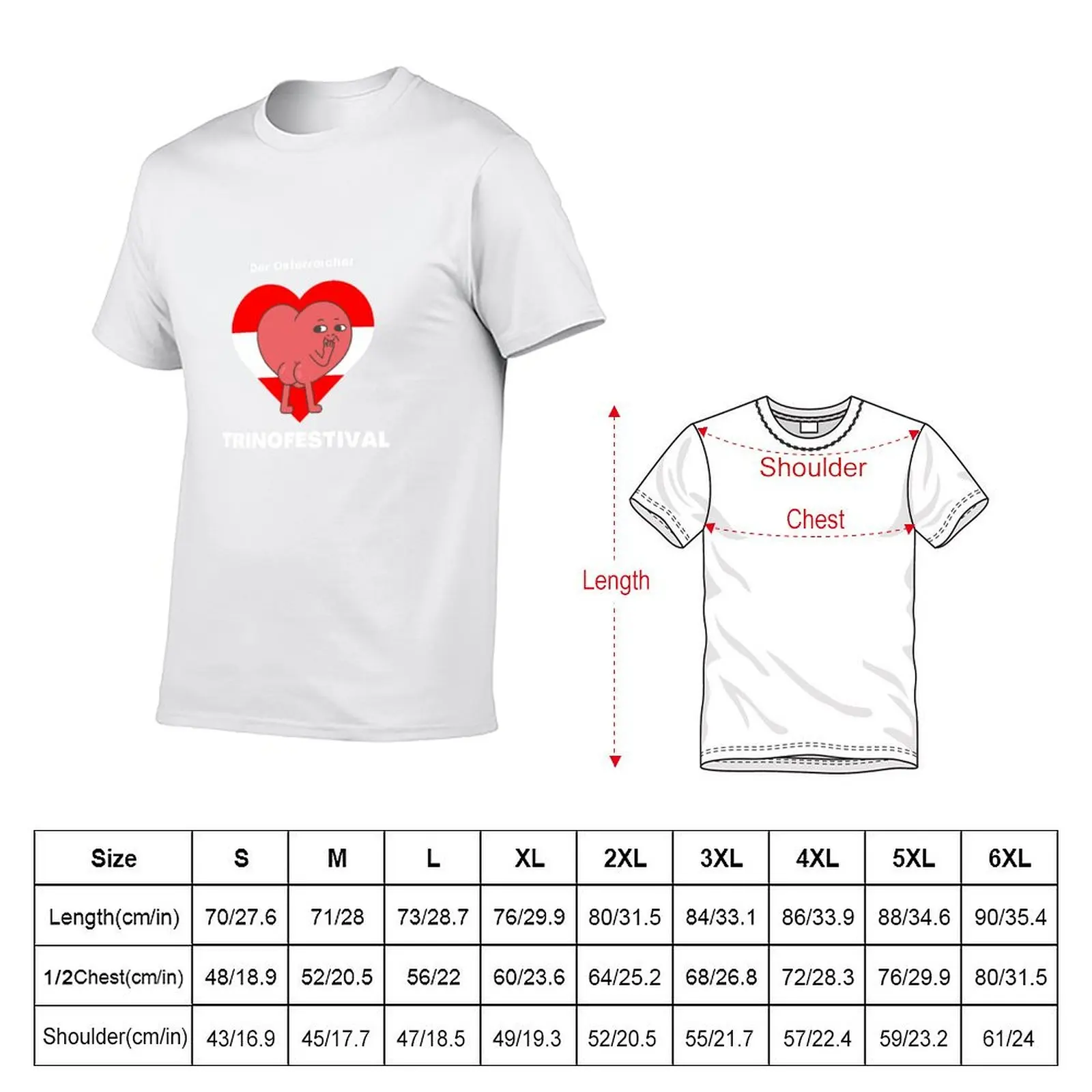 The Austrian T-shirt Short sleeve tee Aesthetic clothing cute tops mens graphic t-shirts