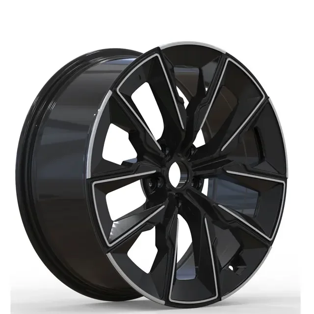 for 20 Inch Aluminum Alloy Wheel Tyres 25~41mm ET 5 Holes 20X8.5J 20X10J 5X112~120 PCD Rims With Black Fit For Passenger Car