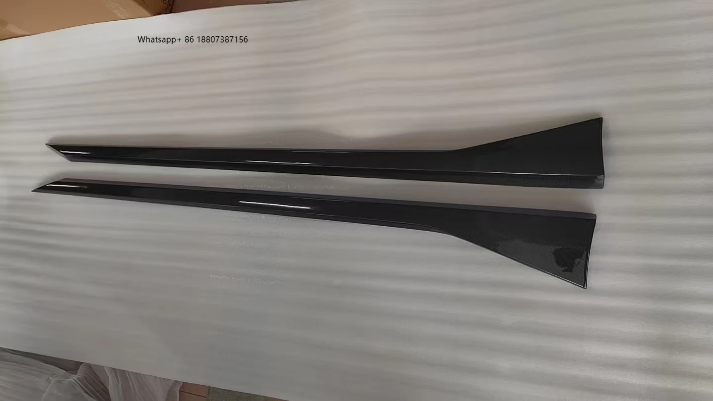 

High Quality MP Style Dry Carbon Fiber Side Extension forBMW G90 G99 M5 Sedan 2025+ Side Skirt