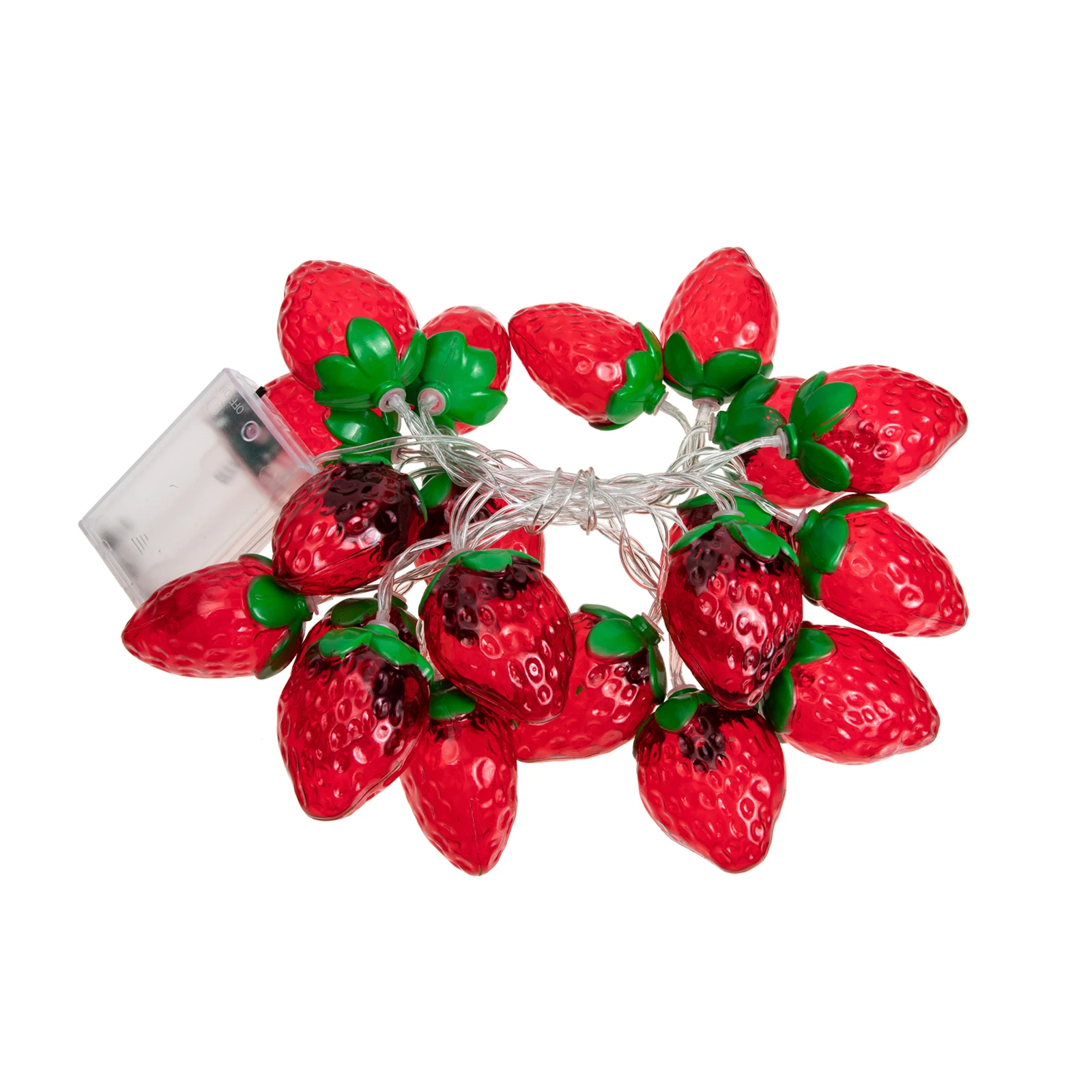 

Strawberry Light Led Fairy Decorative String Lamp Warm Atmosphere Simple Structure Practical Unique Home Use Outdoor Scene