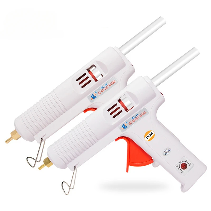 80/150W Hot Melt Glue Gun Adjustable High Temperature Glue Gun Graft Repair Tool Heat Gun AC110-240V for 11mm Glue Stick 