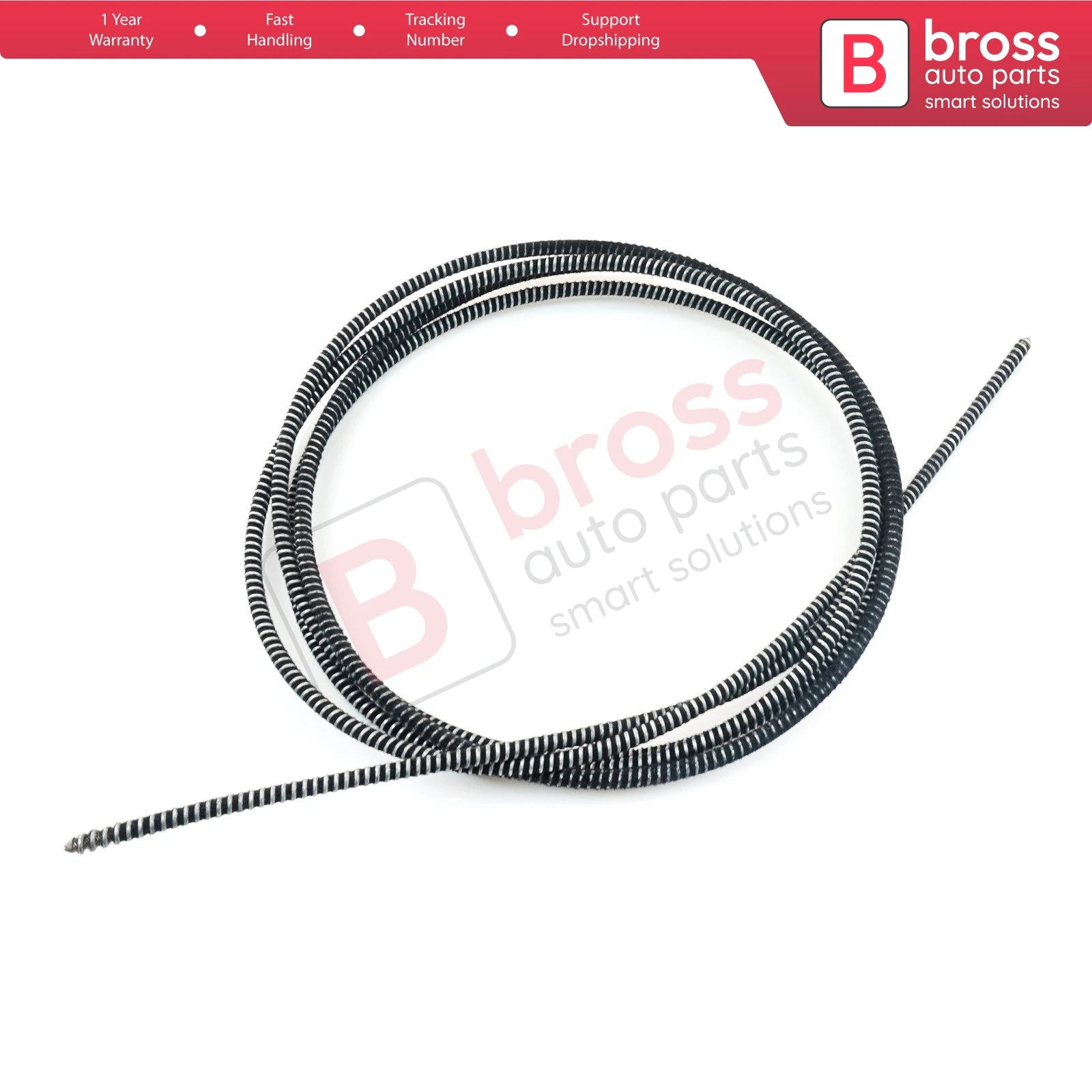 BSR594 1 Pieces Universal Sunroof Repair Cable Set Wearproof Material Lenght: 2 meter; Diameter: 5 mm Made in Turkey