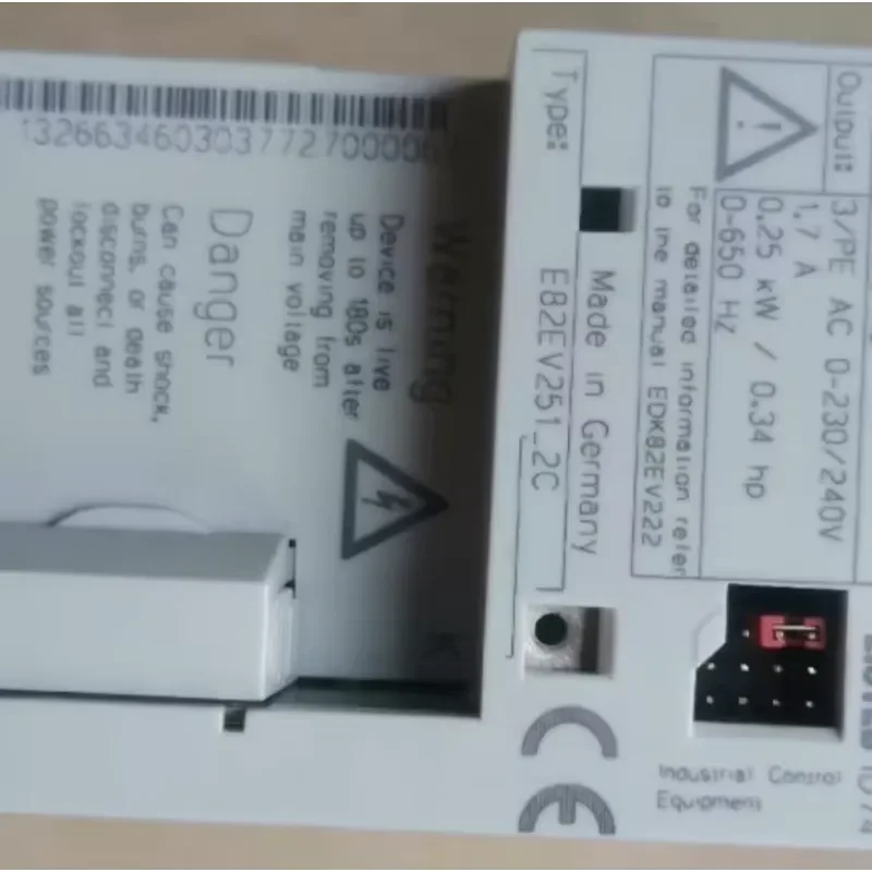 Lenze 8200 Series VFD New Inverter E82EV371K2C/E82EV251K2C AC Drive Single Three Phase 220V/380V Nominal