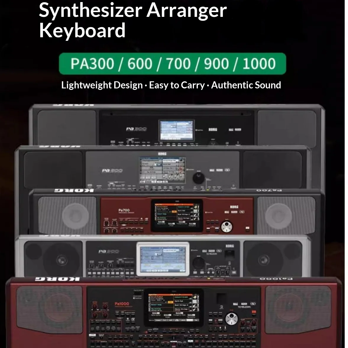 PA700 Digital Portable Piano Synthesizer Personal Music Workstation Accompaniment Arranger Keyboard PA 600