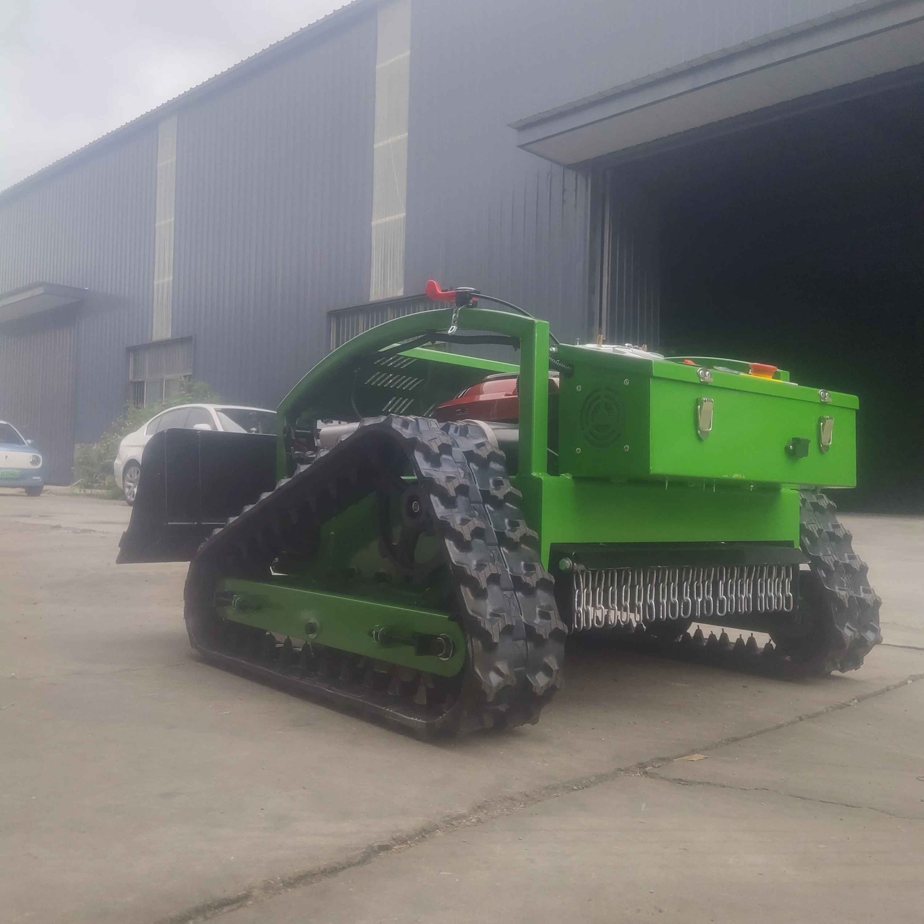 روبوت الجملة صفر بدوره جزازة العشب 4 السكتة الدماغية جزازة العشب تايلاند التحكم عن بعد جزازة العشب