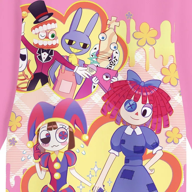 Film The Amazing Digital Circus Pigiama Pomni Jax Set di vestiti Baby Girl Sleepwear Suit Bambino Ragazzi Bambini a maniche lunghe + Pant 2 pezzi