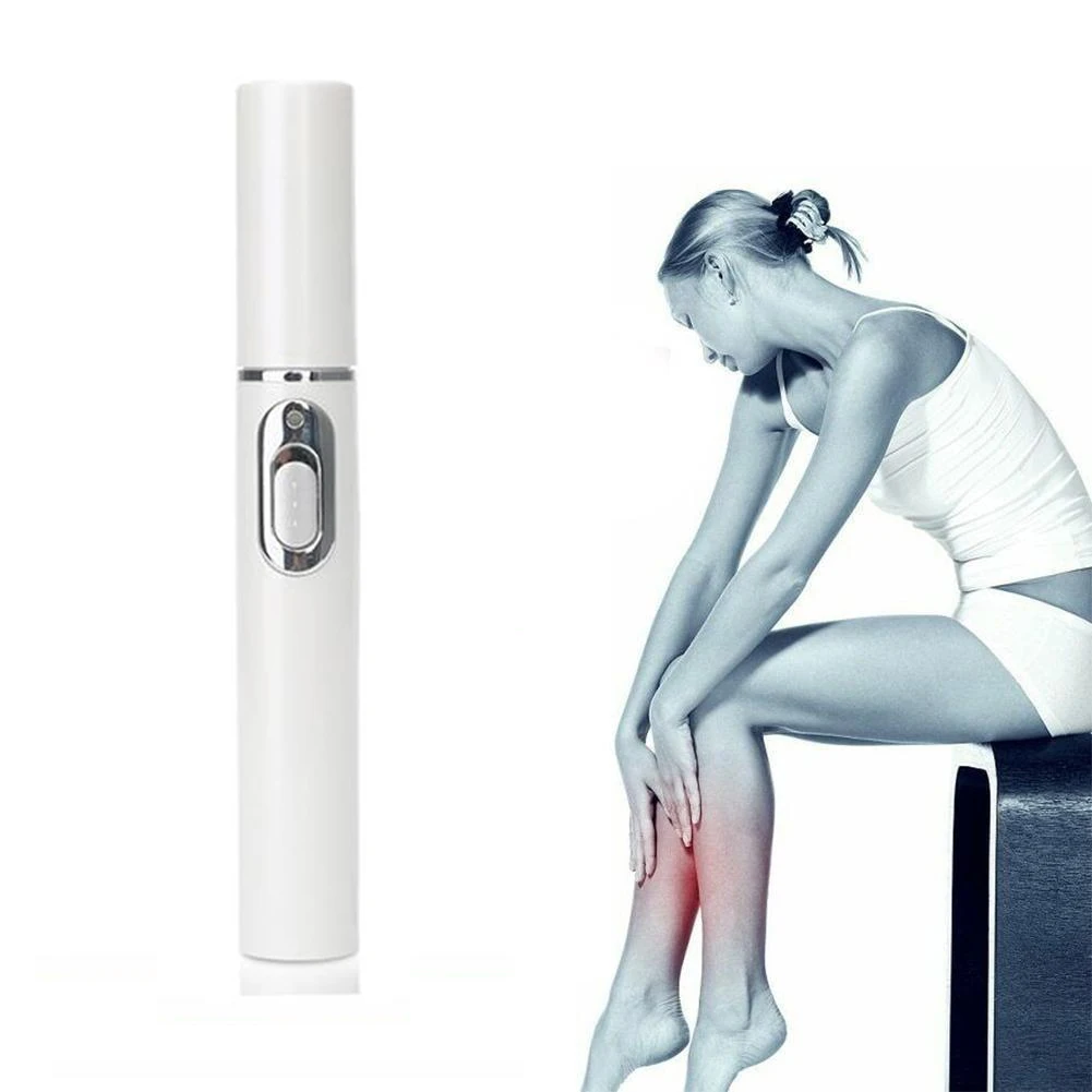 Terapia de luz azul tratamento de veias varicosas caneta laser tratamento flebite vasculite anti inchaço vaso sanguíneo bulge dor