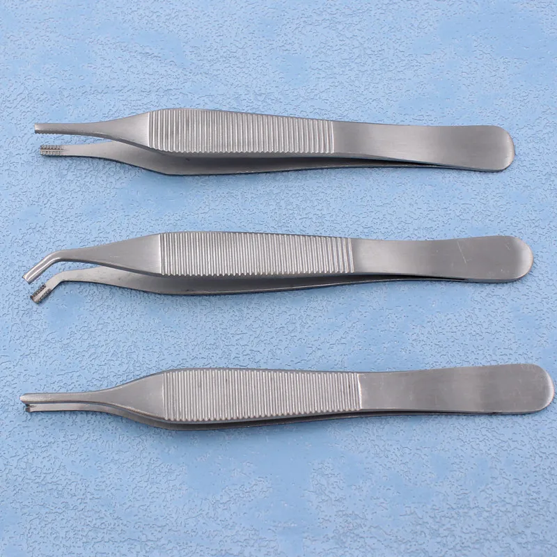 

Dental Surgical Tissue Tweezer Set Dental Forcep Extraction Hemostat Medical Tweezer Dentist Surgery Tool Stainless Steel