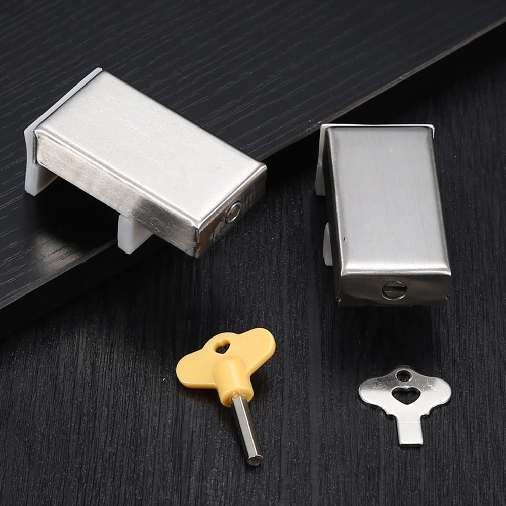 Serrature e chiusure per finestre Hardware serrature per porte scorrevoli restringono la serratura per porte porte scorrevoli in vetro finestre scorrevoli