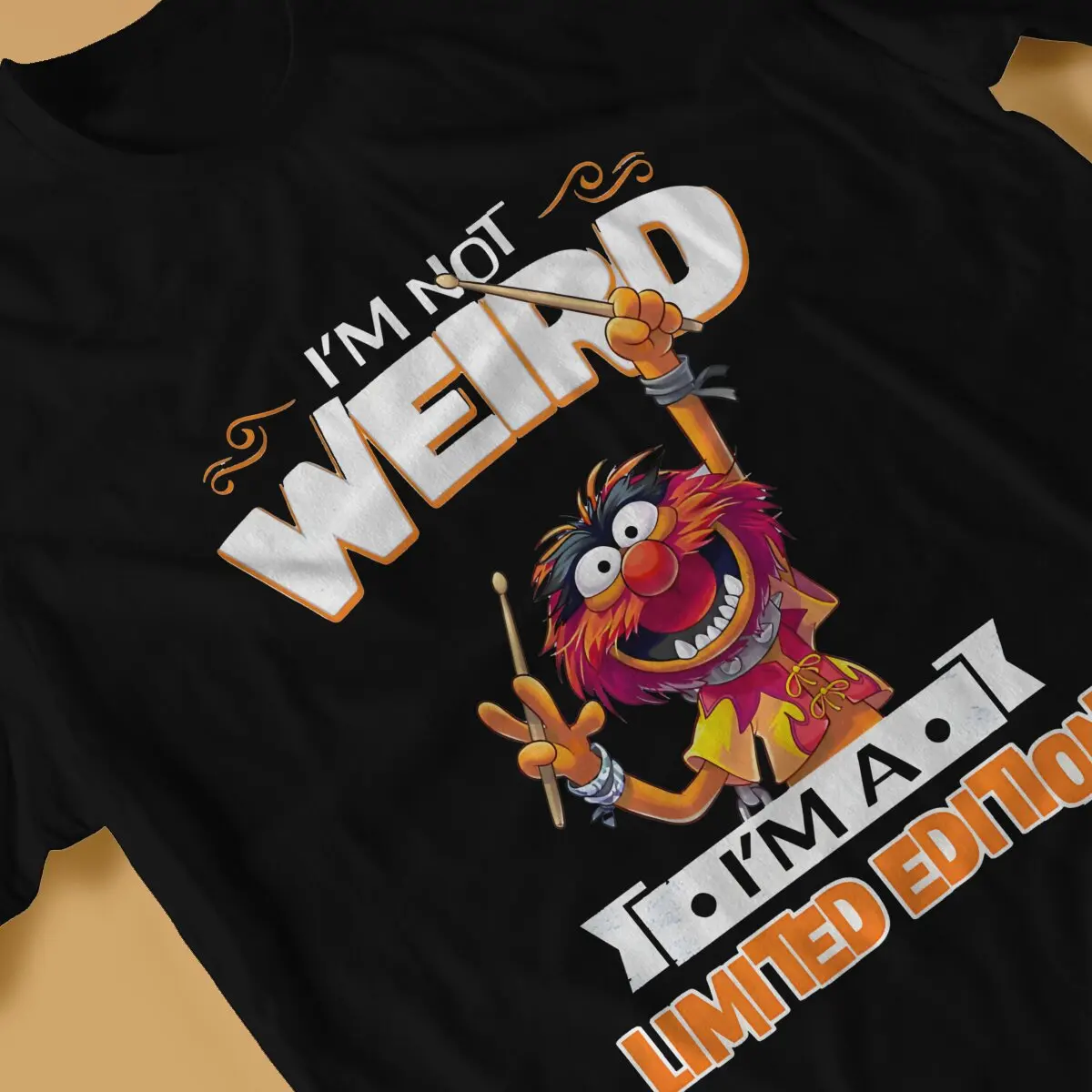 The Muppet Show Weird Tshirt Graphic Men Tops Vintage Alternative Summer Polyester Short Sleeve Harajuku T Shirt