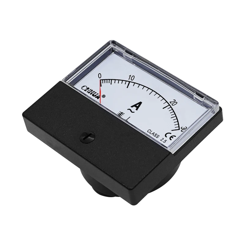 Analog Ammeter Gauge DH-670 AC Ammeter Panel Ampere Meter Current Meter Current Tester Analog Meter1A2A3A5A10A2030A50A