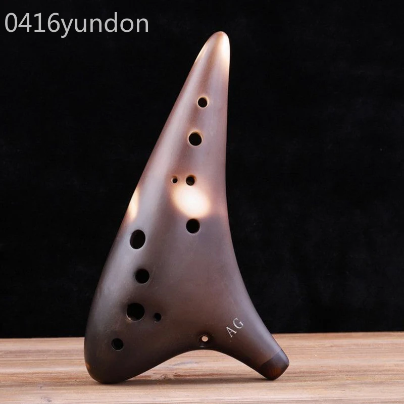 

12 Holes Ceramic Ocarina Alto G AG Beginners Teaching Ocarina Music Instrument Traditional Ethnic Musical Instruments Nice Gifts