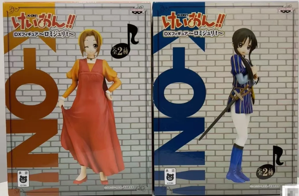 بانداي الأصلي SQ K-ON! هيراساوا يوي تسوموجي ريتسو ميو الصيف التدريب أنيمي عمل أرقام الحلي نموذج هدية