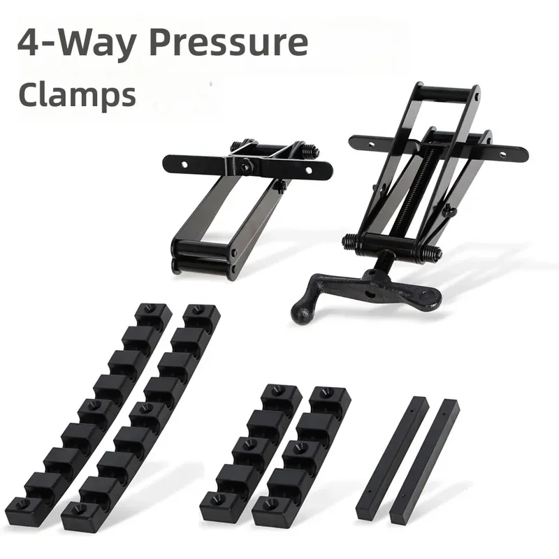 4 Way Woodworking Clip Thick Panel Fixed Positioning Puzzle Fixture Woodworking Tools for Carpentry Joinery Assembly DIY