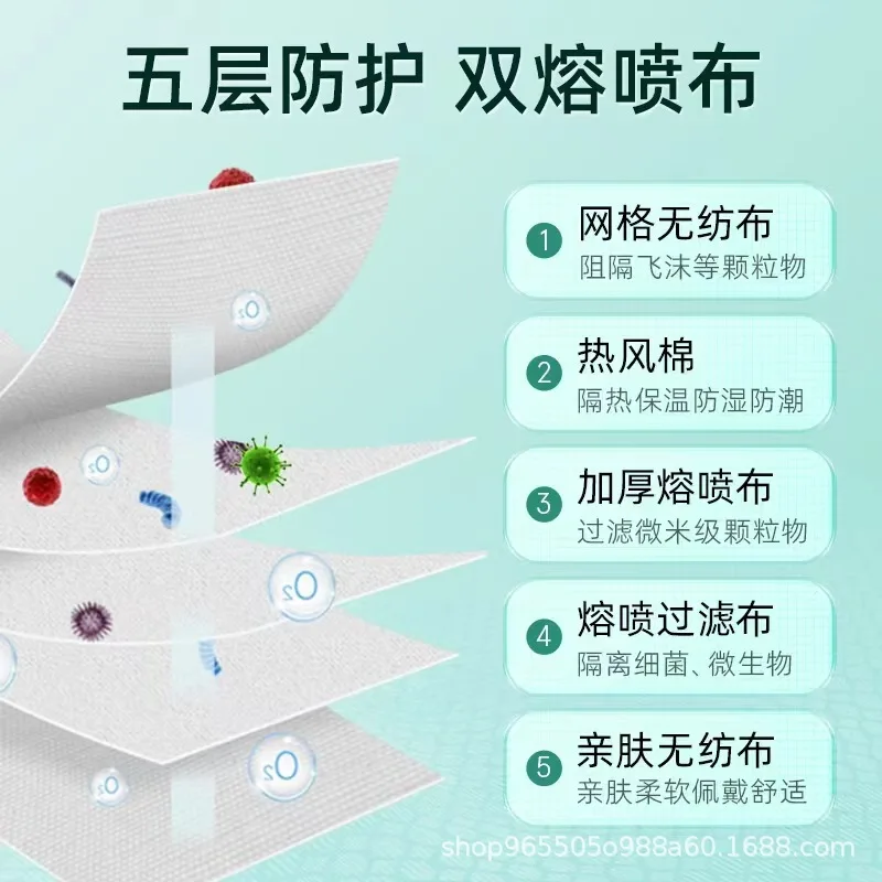 50pcsn95 kn95 أقنعة للبالغين والأطفال أقنعة واقية صناعية مضادة للغبار منجم الفحم مناسبة للتسوق في البولي يوريثان