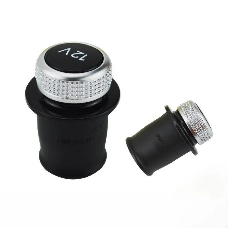 

1 Pcs For VW Audi A4 A6 Q3 Q5 Q7 A3 Q8 A5 Auto Cigarette Lighter Plug Dust Plug Decorative Cap Chrome-plated Car Accessories