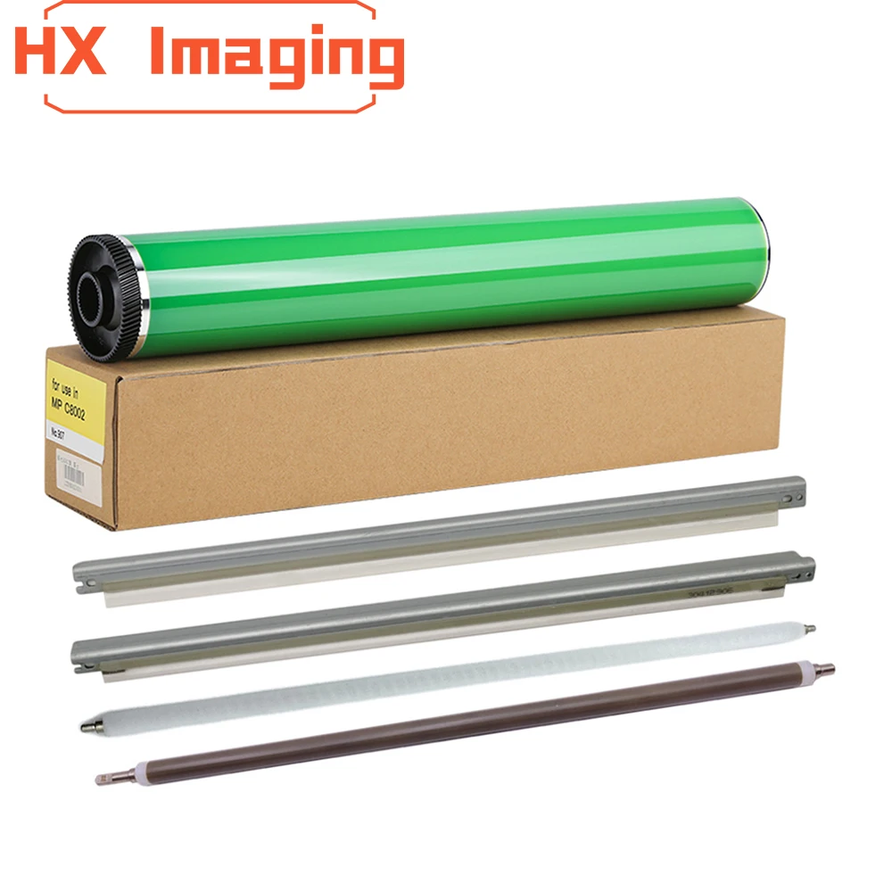 D0749510 Japan Fuji OPC Drum For Ricoh PRO C5100 5110 651 751 7100 MPC8002 6502 Drum Cleaning Blade PCR Cleaning Roller