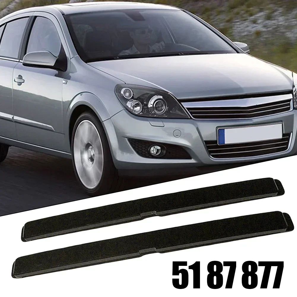 Portaequipajes para cubierta de coche, 2 uds. 5187877   Para Opel Astra H estantes de techo delanteros y traseros accesorios pegatinas de moldura de techo piezas exteriores