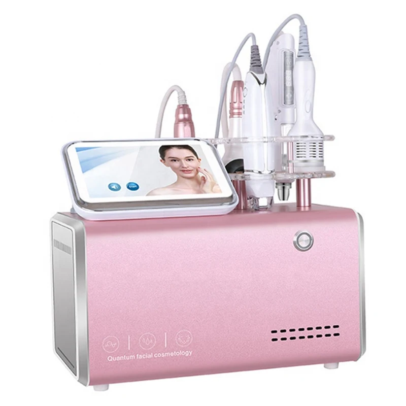 

Portable Anti-Aging Facial Skin Rejuvenation 5 in 1Multi functional Vacuum cooling ems Microdermabraision Machine