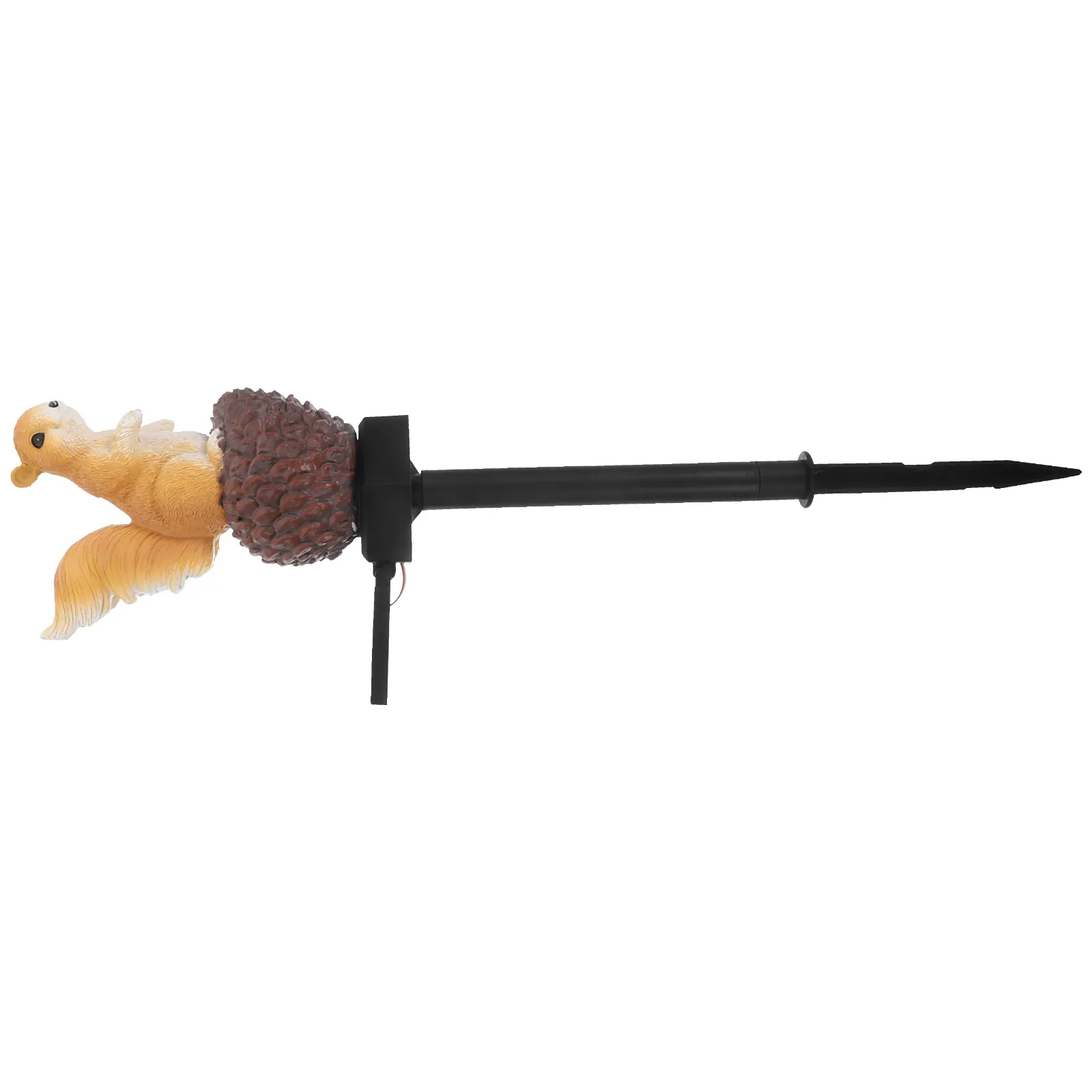 

Outdoor Solar Lights Garden Squirrel Resin Lamp for outside Pathway Power Outdoors