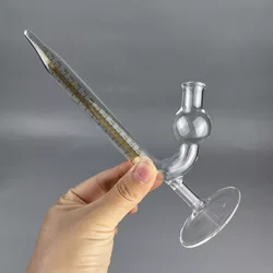 Fermentation tube 15ml pointed glass bird cup graduation 0.1 acid and alkali resistant graduated tube high temperature resistant