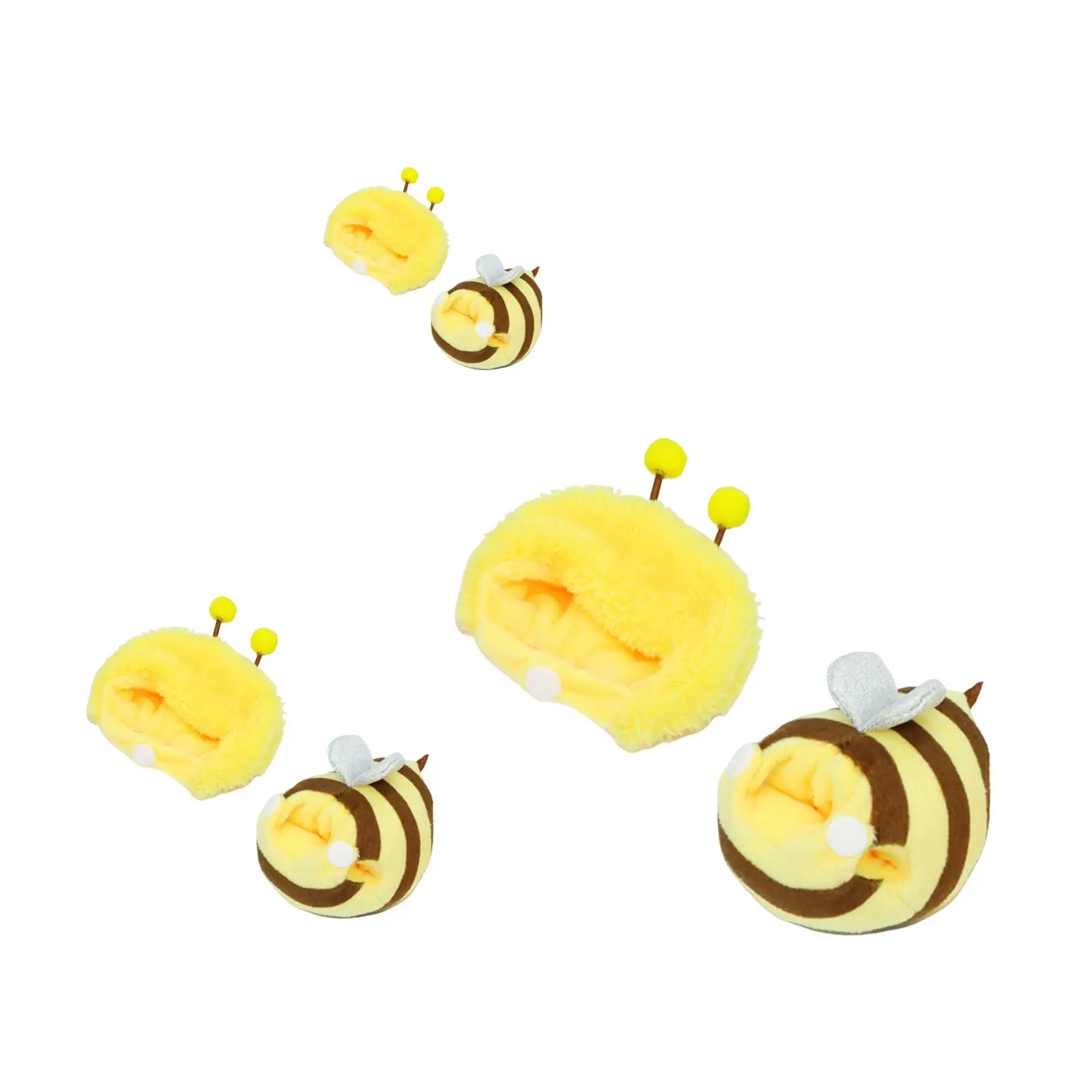 Doll Plush Clothes Cartoon Bee Educational Birthday Gifts DIY Accessories for Kids DIY Dolls Costumes Suit Make Your Own Dolls