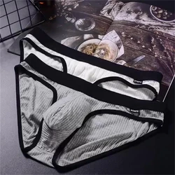 Ropa interior sexy para hombre, Bóxer con bolsa grande, convexa en U, GTOPX