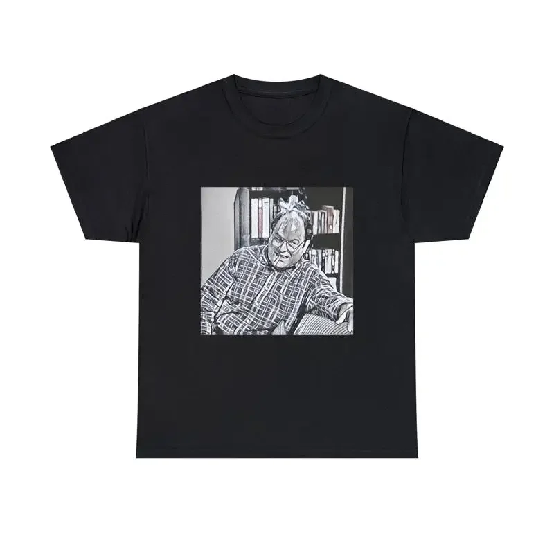 George Costanza Seinfeld Print Art Crew Neck Heavy Cotton T Shirt