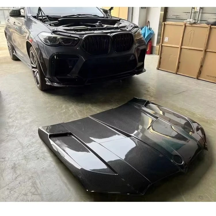 Factory Sale LD Style Carbon Fiber Engine Hood Bonnet for BMW X5 X6 G05 G06 X5M X6M 2016-2025