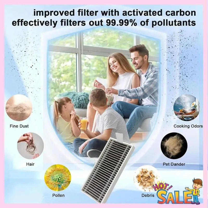 A88X 21 шт. для ECOVACS DEEBOT X8/X8 PRO OMNI аксессуары для пылесоса с мешками для пыли фильтры основные боковые щетки роликовые швабры