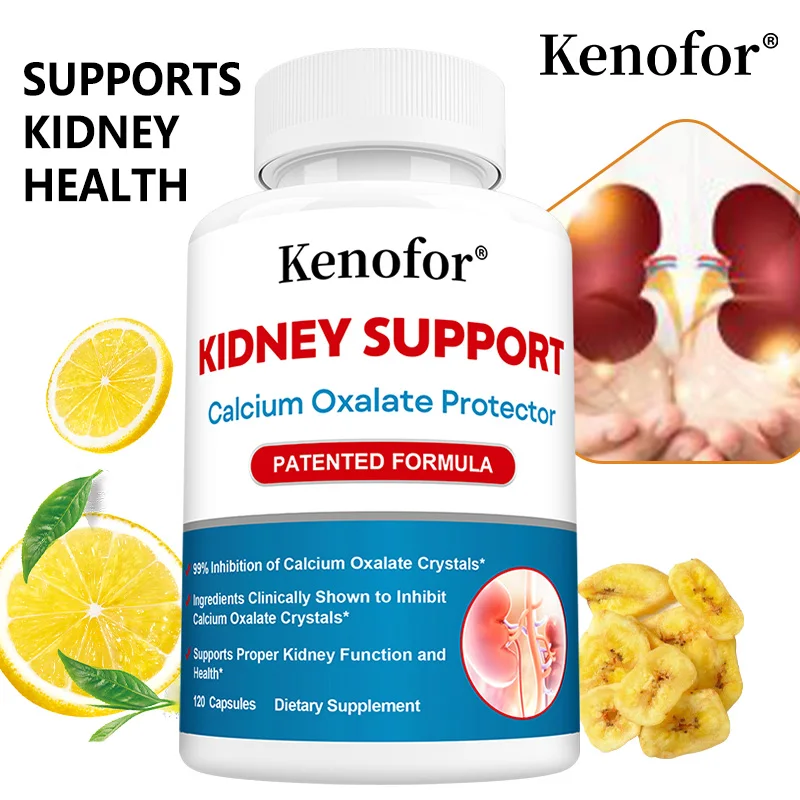 Kidney Support Calcium Oxalate Protector, Containing Citric Acid, Phytic Acid, and Banana Stem, Promotes Kidney Health