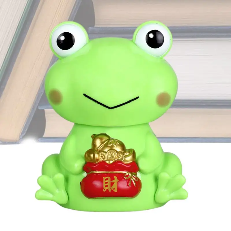 ألعاب Bobblehead تعمل بالطاقة الشمسية على شكل حيوانات تعمل بالطاقة الشمسية لتزيين سطح المكتب ووحدة التحكم المركزية لسطح المكتب