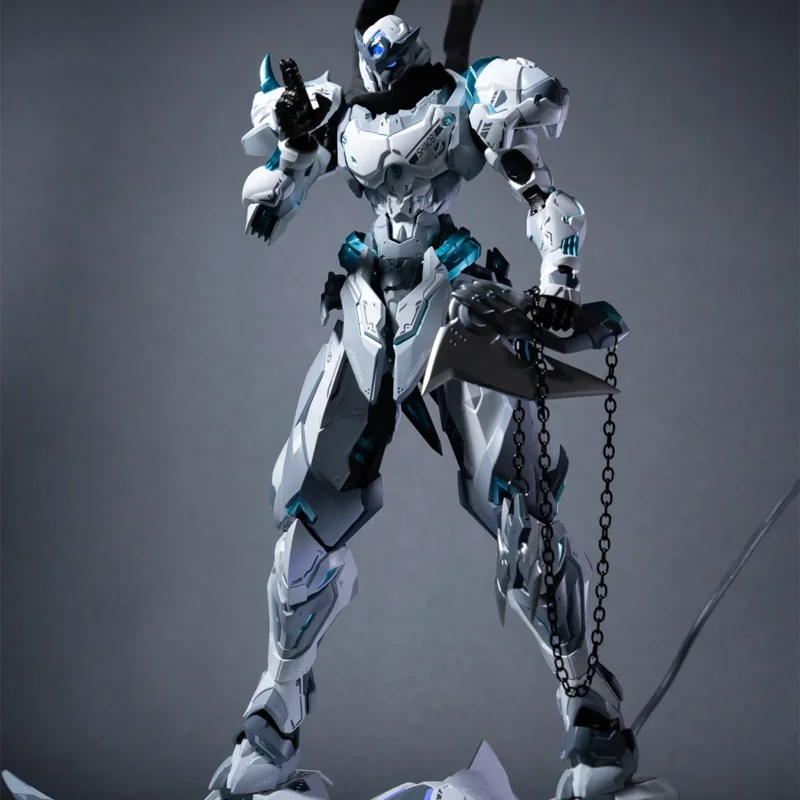 Figurka akcji White Ghost CD-07W Series, rama wykonana ze stopu odlewanej ciśnieniowo, wykwintna dekoracja na biurko, model do samodzielnego montażu, zabawka, prezent-niespodzianka