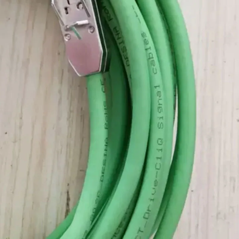 ตัวเข้ารหัสสัญญาณ6FX5/สายเคเบิล8002-2DC10-1BF0สายเคเบิลเครือข่ายพอร์ต3M/5ม. พร้อมตัวเชื่อมต่อที่นำเข้า