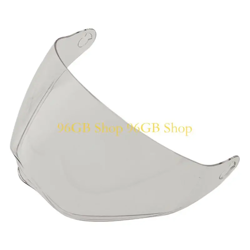 96GB Curved Face Lens for MX9 Fitment, Single Piece Front Cover Replacement with Side Mount Points for Daily Road Use