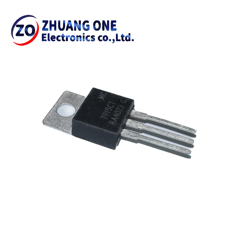 10PCS/New imported original MC7915CT 7915CT direct plug-in -15V three terminal voltage regulator TO-220