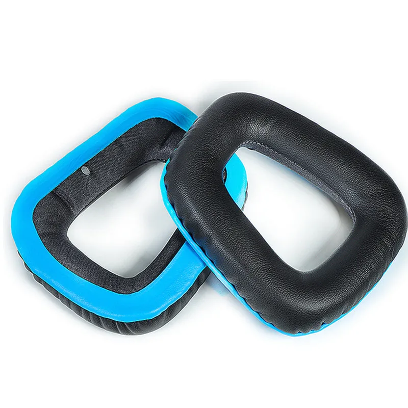 Sostituzione 1 paio di cuscinetti auricolari o fascia per Logitech G930 G430 G231 G431 G331 cuffie auricolari auricolare cuscino in schiuma