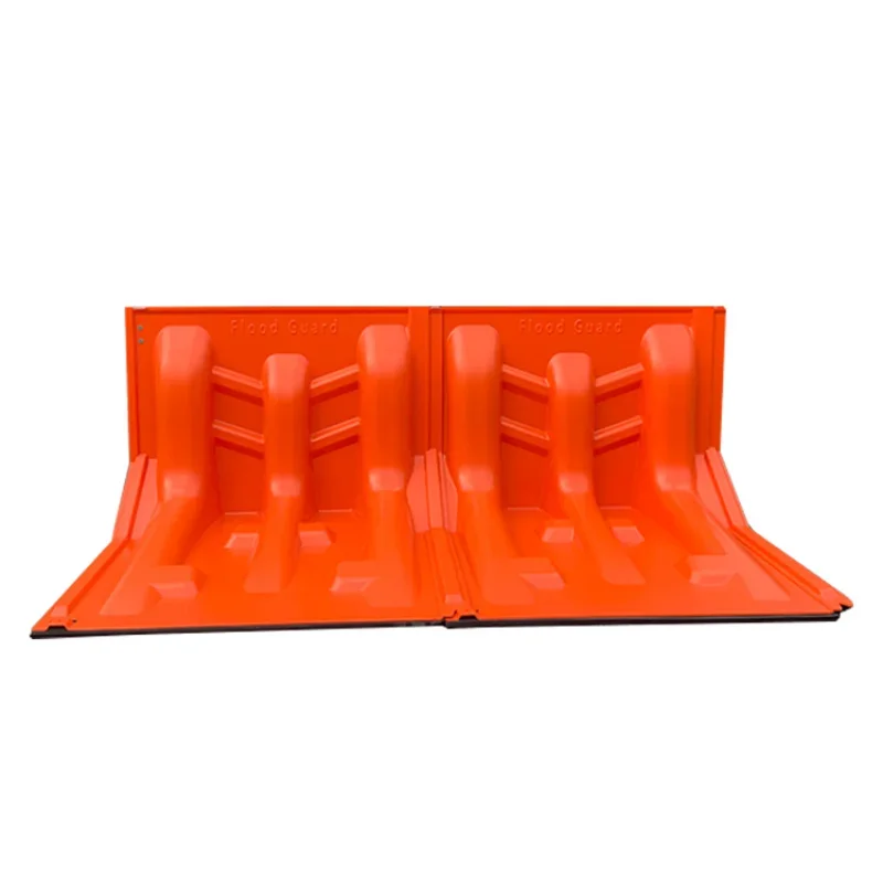 Water retaining plate Flood control Red L-shaped rescue water blocking isolation belt