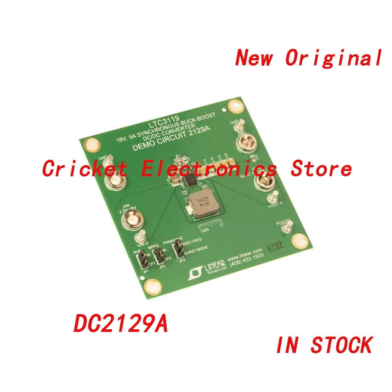 DC2129A Power Management IC Development Tools LTC3119 Demo Board - 18V, 5A Synchronous